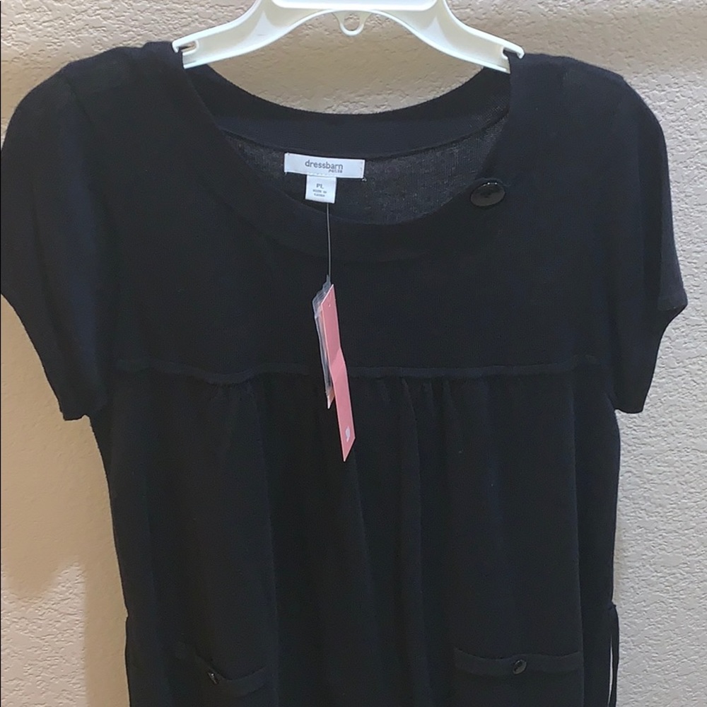 Petite dress barn tie shirt